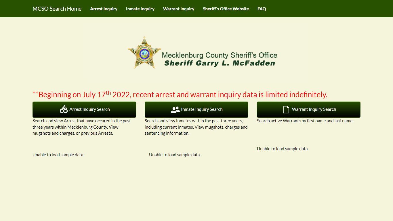 MCSO - mecknc.gov