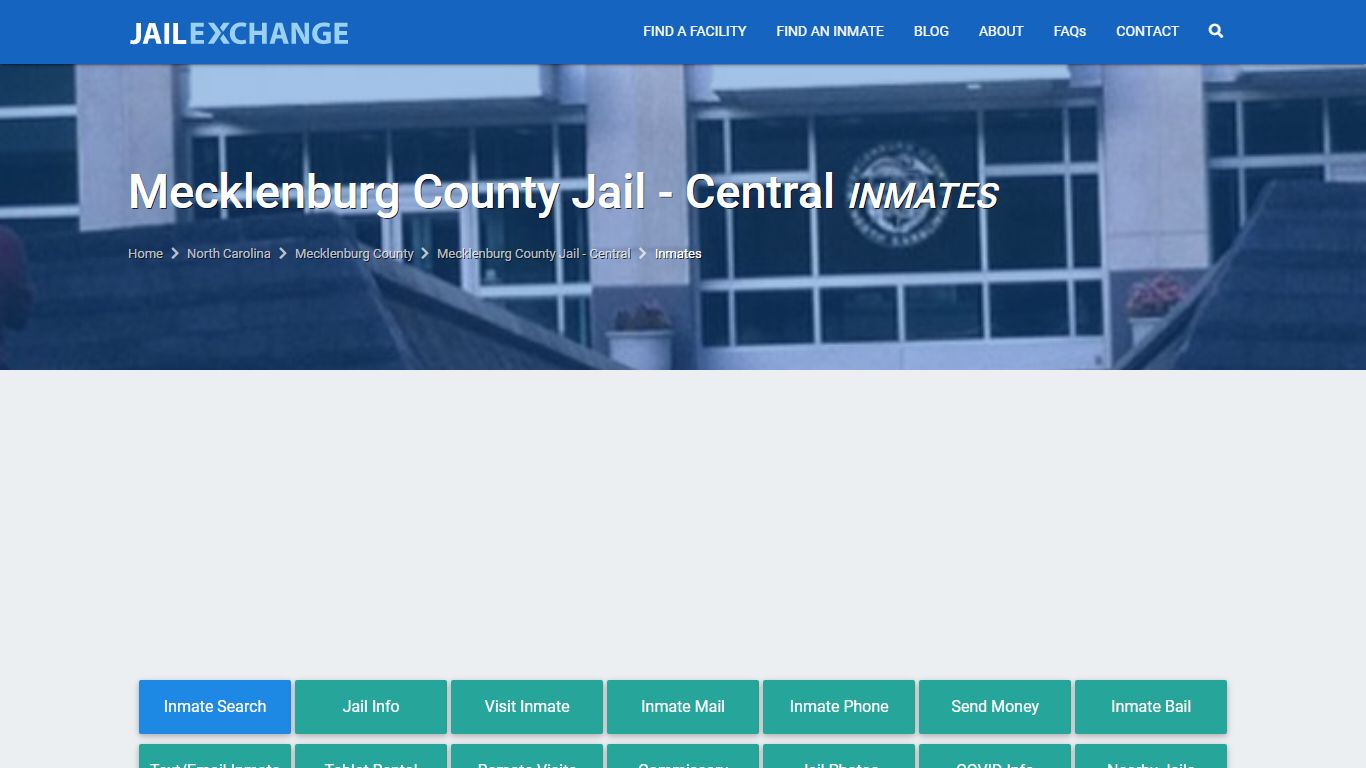 Mecklenburg County Inmate Search | Arrests & Mugshots | NC - JAIL EXCHANGE